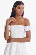 Image ELIO DRESS | WHITE 2 of 10