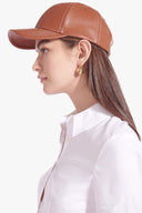 Image SEASIDE HAT | WHISKEY VEGAN LEATHER 4 of 7