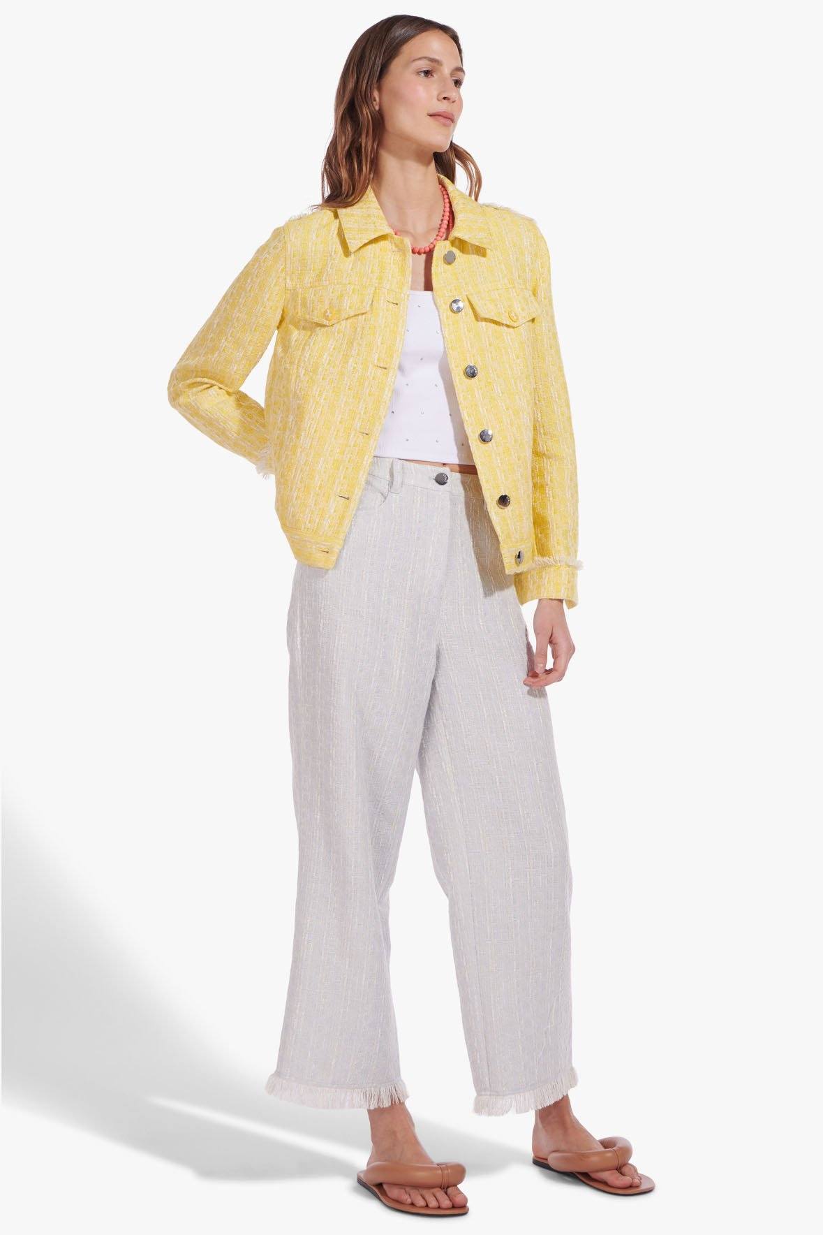 Image AEGEAN JACKET | LIMONE 3 of 6 and Clicking this image will trigger a zoom pop-up