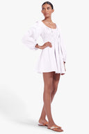 Image BOW DRESS | WHITE 3 of 7