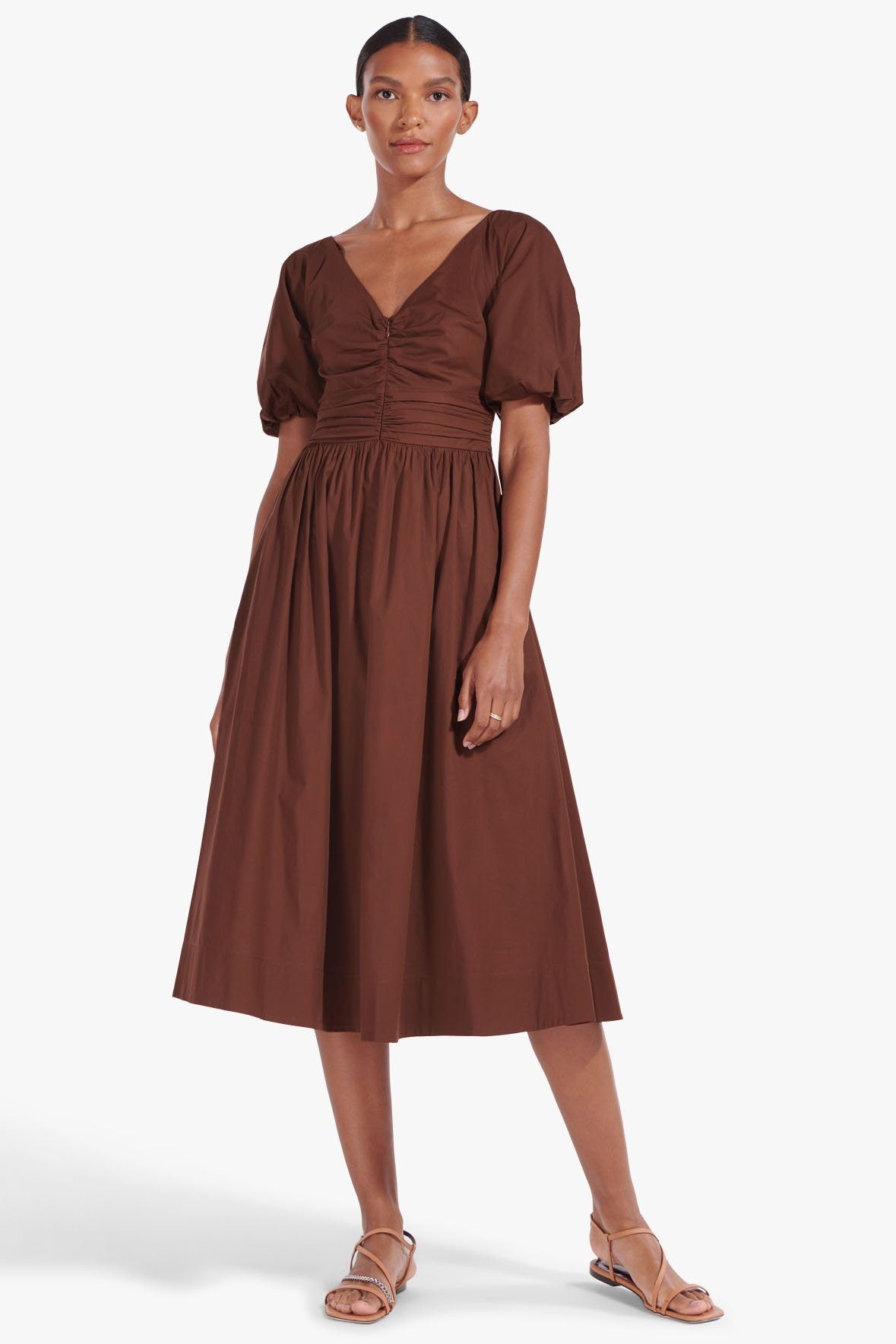 Image GRETA DRESS | BARK 1 of 7 and Clicking this image will trigger a zoom pop-up