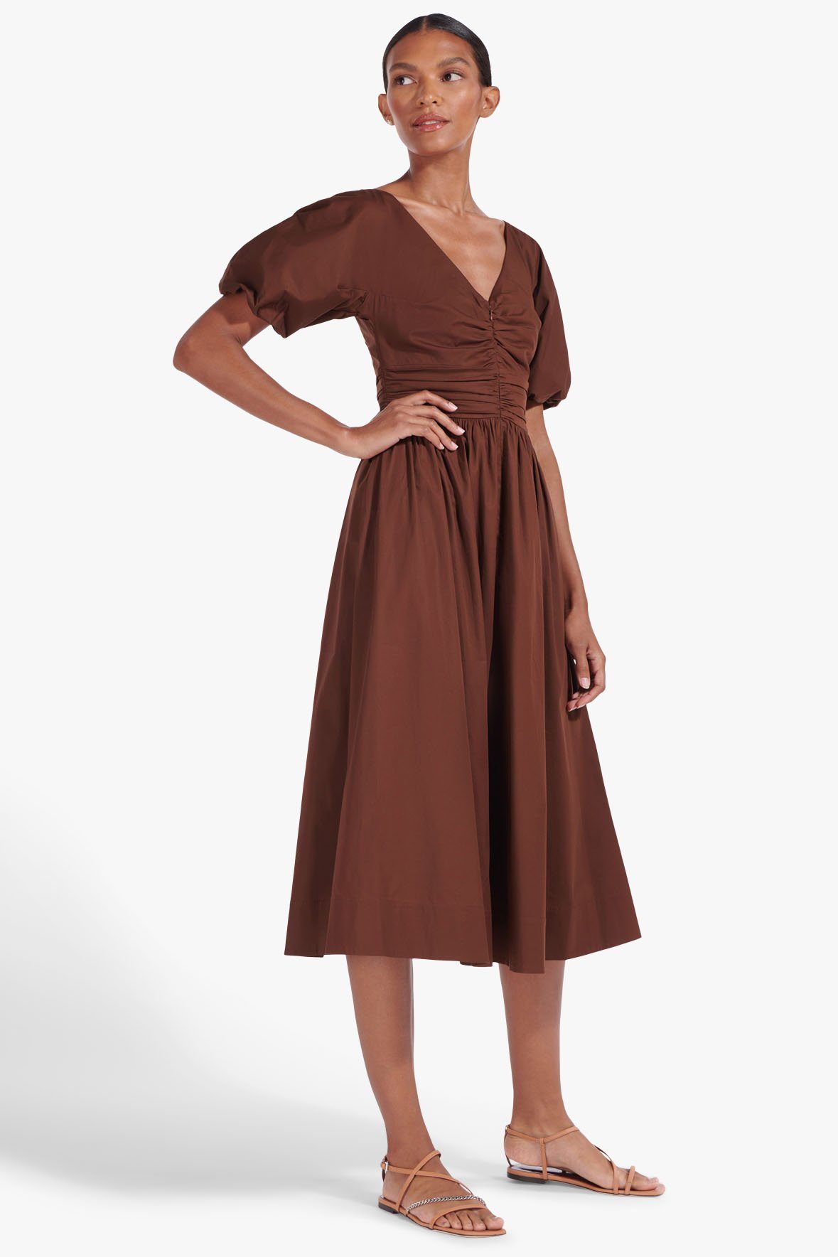 Image GRETA DRESS | BARK 2 of 7 and Clicking this image will trigger a zoom pop-up