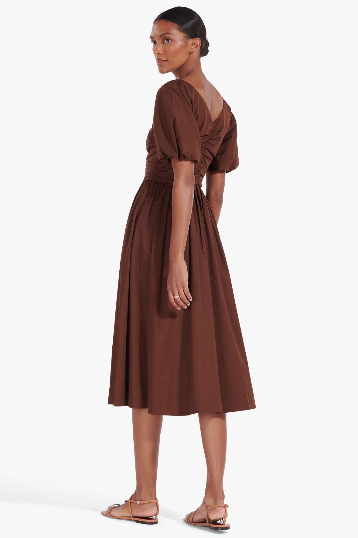 Image GRETA DRESS | BARK 4 of 7 and Clicking this image will trigger a zoom pop-up