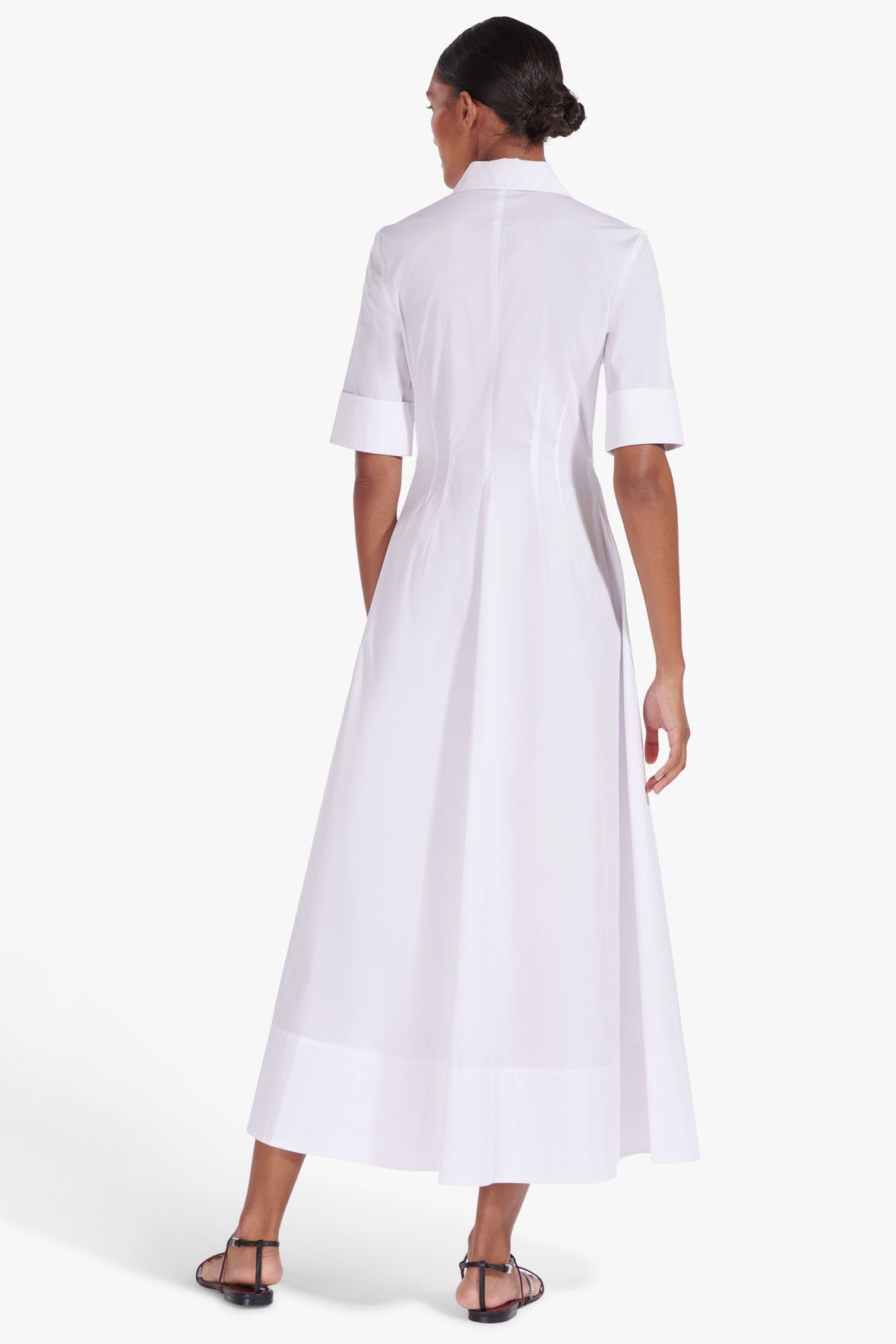 Image JOAN MAXI DRESS | WHITE 7 of 7 and Clicking this image will trigger a zoom pop-up