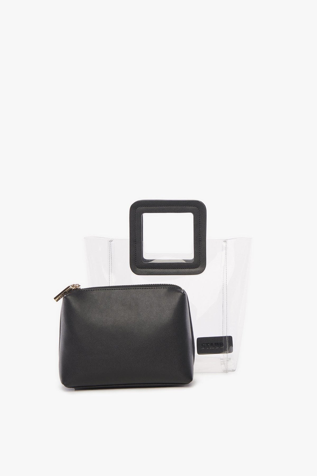 Image Mini Shirley Bag | Clear Black 3 of 6 and Clicking this image will trigger a zoom pop-up