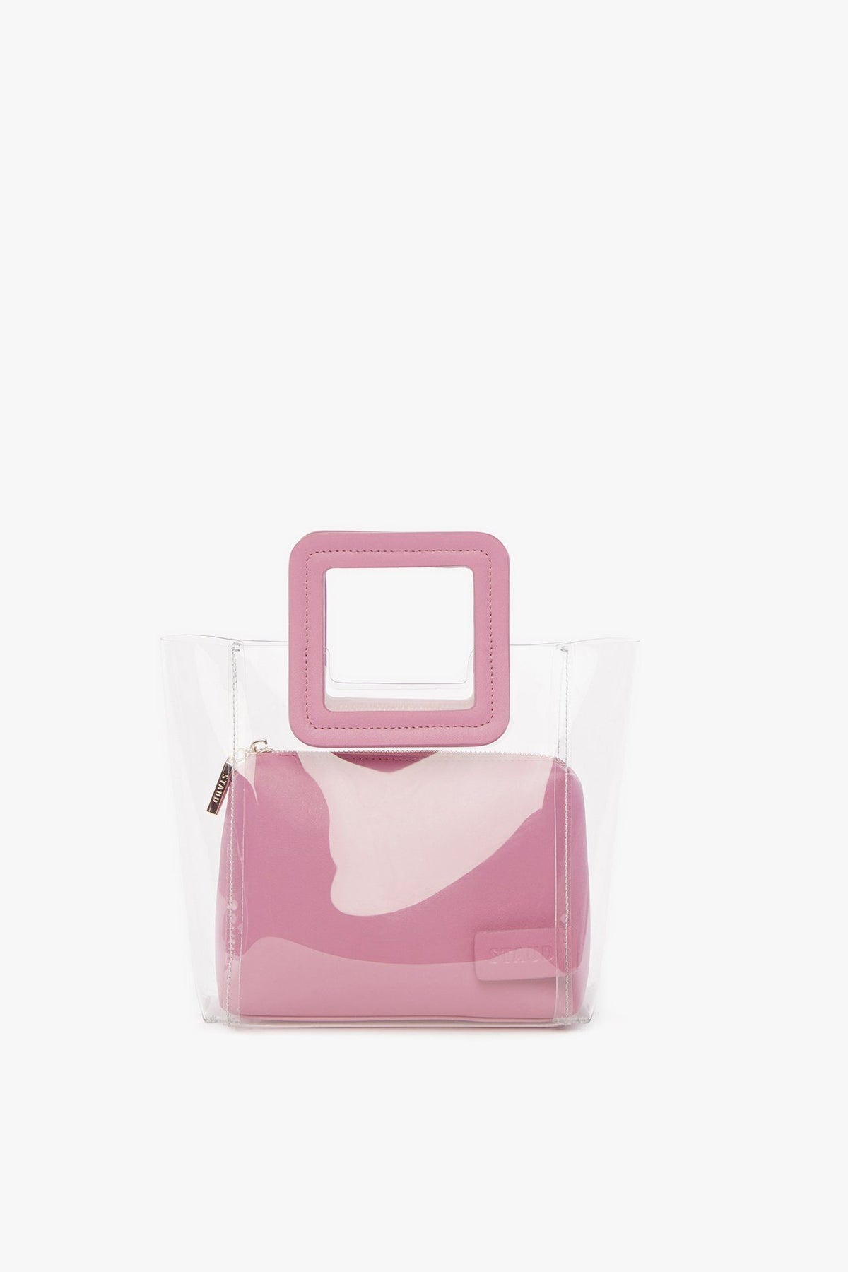 Image Mini Shirley Bag | Clear Pink 1 of 4 and Clicking this image will trigger a zoom pop-up