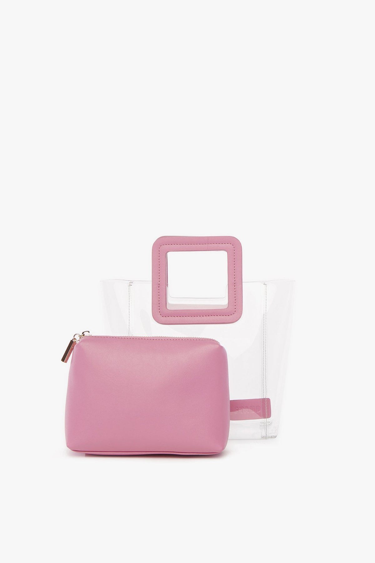 Image Mini Shirley Bag | Clear Pink 2 of 4 and Clicking this image will trigger a zoom pop-up