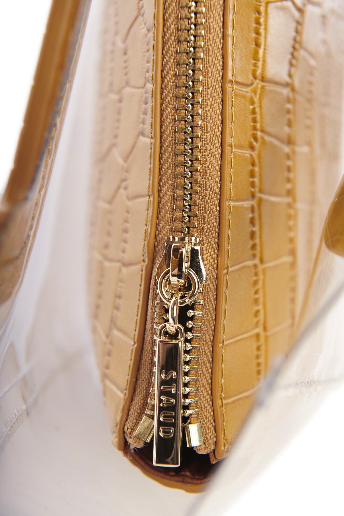 Image Mini Shirley Bag | Clear Tan Croc Embossed 7 of 7 and Clicking this image will trigger a zoom pop-up