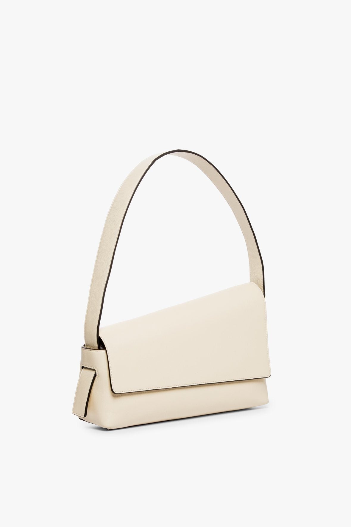 Image ACUTE SHOULDER BAG | CREAM 3 of 7 and Clicking this image will trigger a zoom pop-up