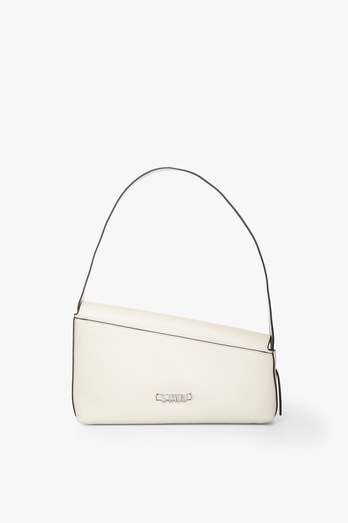 Image ACUTE SHOULDER BAG | CREAM 7 of 7 and Clicking this image will trigger a zoom pop-up