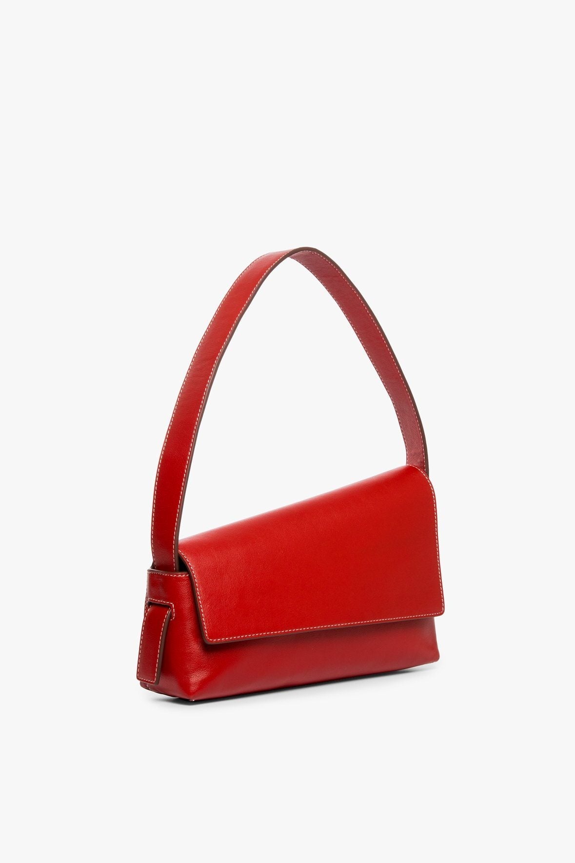 Image ACUTE SHOULDER BAG | SCARLET 3 of 7 and Clicking this image will trigger a zoom pop-up