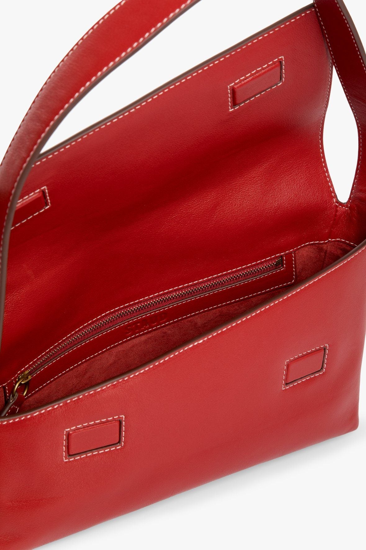 Image ACUTE SHOULDER BAG | SCARLET 6 of 7 and Clicking this image will trigger a zoom pop-up