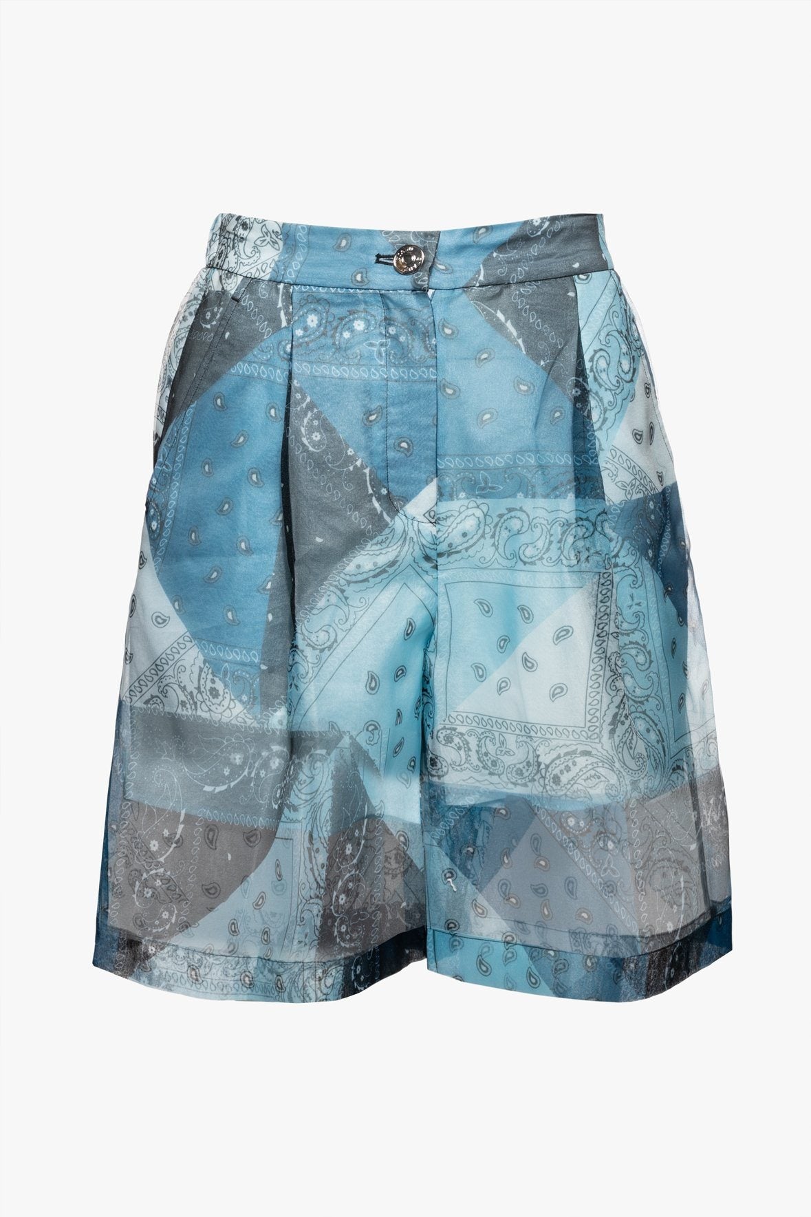 Image ADMIRAL SHORT | PATCHWORK BANDANA CAPRI 8 of 8 and Clicking this image will trigger a zoom pop-up