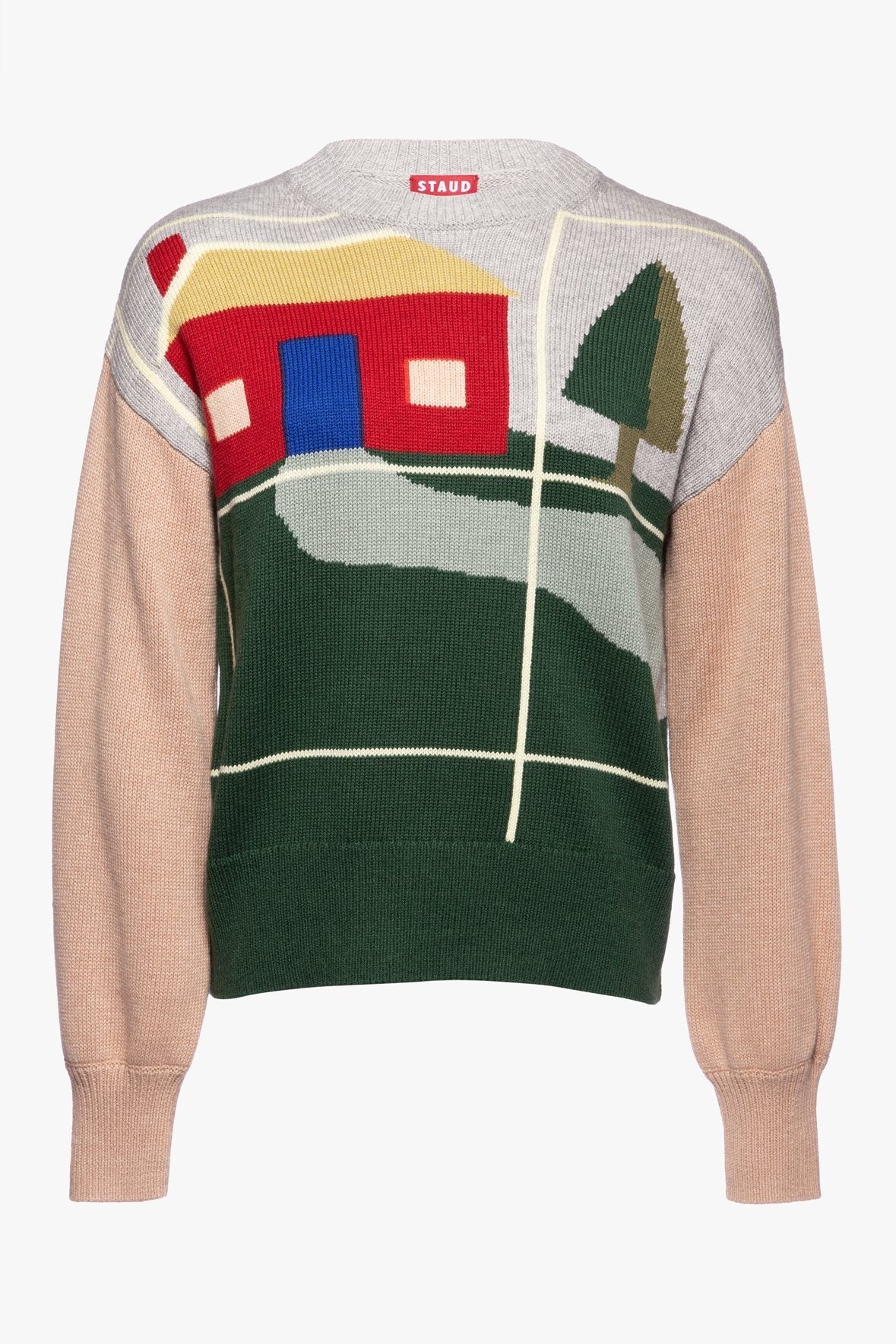 Image CABIN SWEATER | GREY HOUSE 10 of 10 and Clicking this image will trigger a zoom pop-up