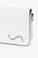 Image CARMELO CROSSBODY BAG | FRESH WHITE CROC EMBOSSED 5 of 9