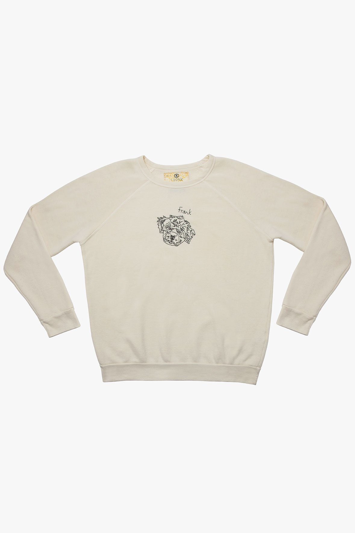 Image STAUD x C.BONZ CUSTOM SWEATSHIRT | CREAM 7 of 15 and Clicking this image will trigger a zoom pop-up