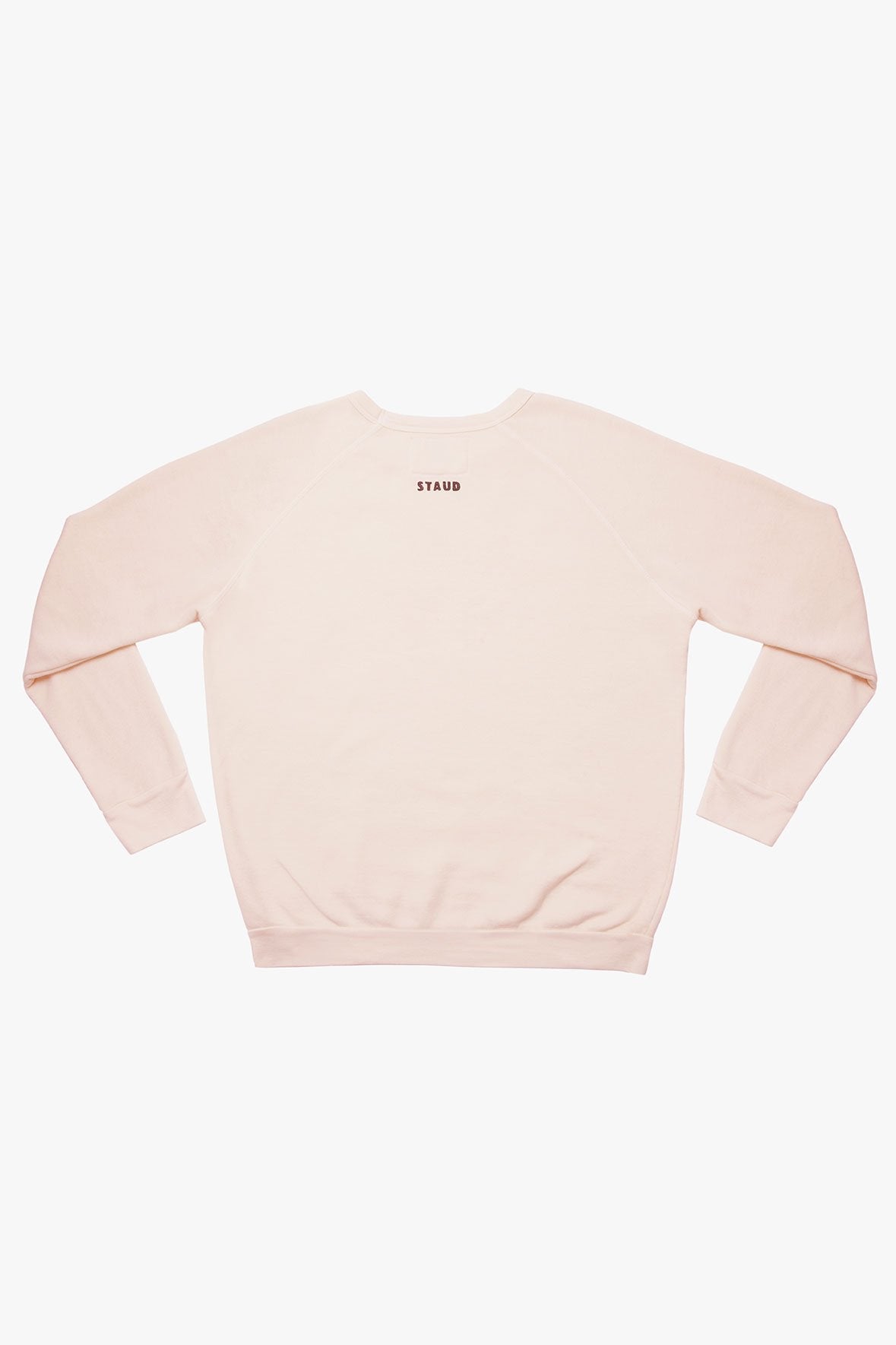 Image STAUD x C.BONZ CUSTOM SWEATSHIRT | LIGHT PINK 12 of 14 and Clicking this image will trigger a zoom pop-up