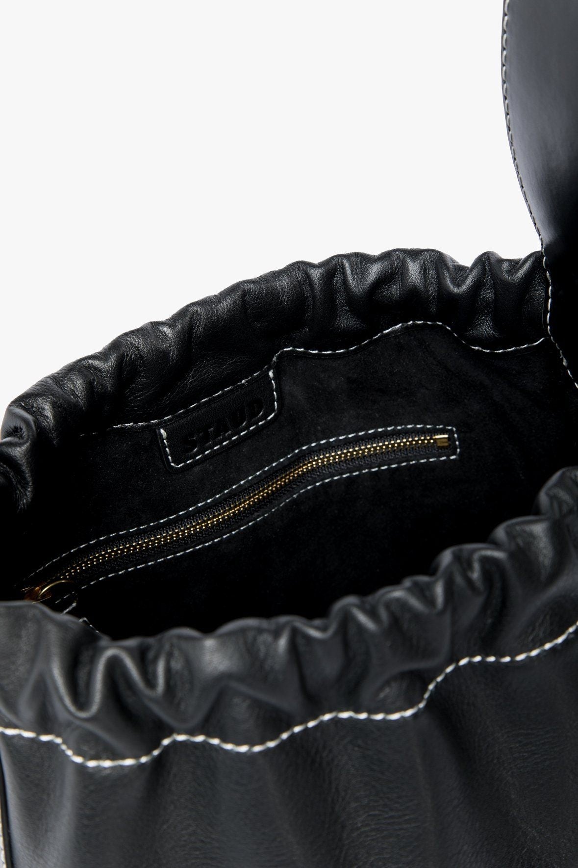 Image CINCH BUCKET BAG | BLACK 7 of 7 and Clicking this image will trigger a zoom pop-up