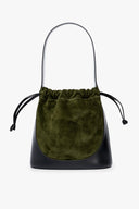 Image CINCH BUCKET BAG | BLACK OLIVE 1 of 7