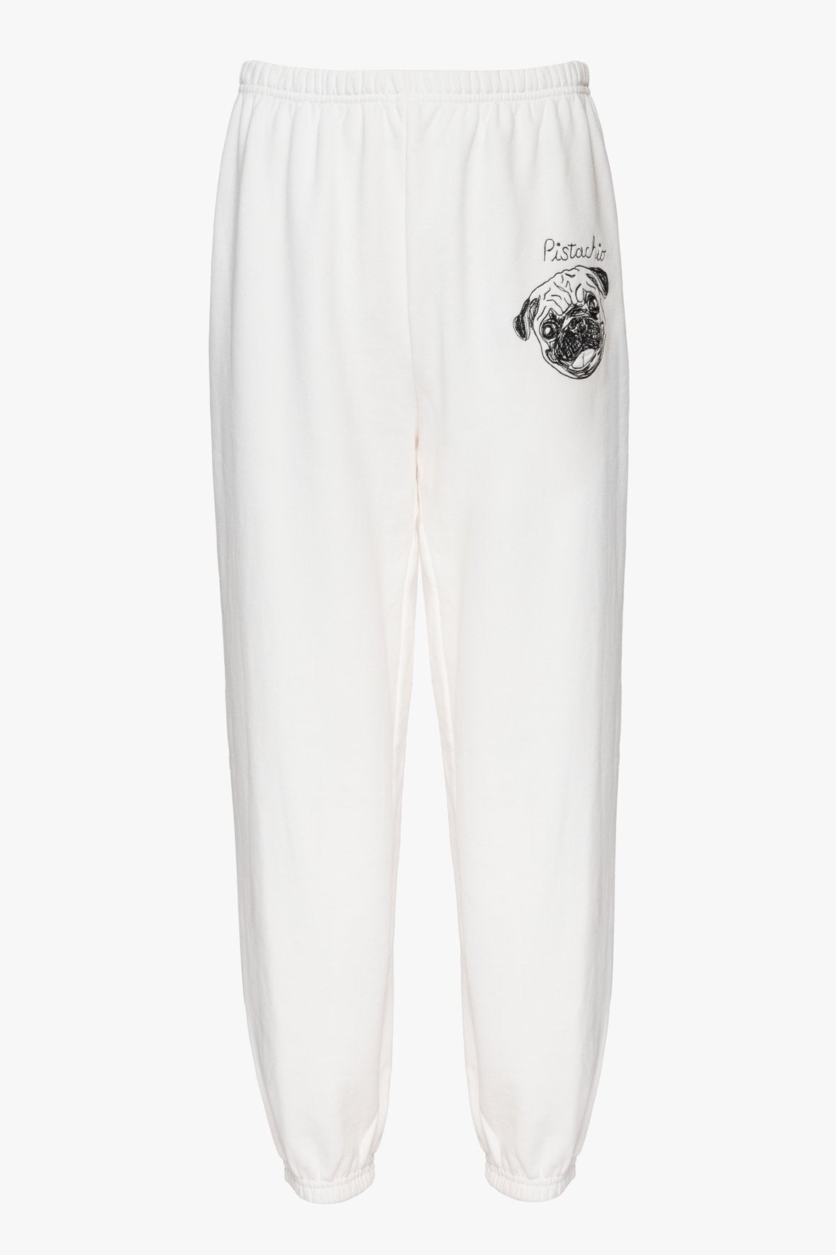 Image STAUD x C.BONZ CUSTOM PET SWEATPANT | IVORY 7 of 7 and Clicking this image will trigger a zoom pop-up