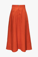 Image CYBELE SKIRT | BURNT OCHRE 8 of 8