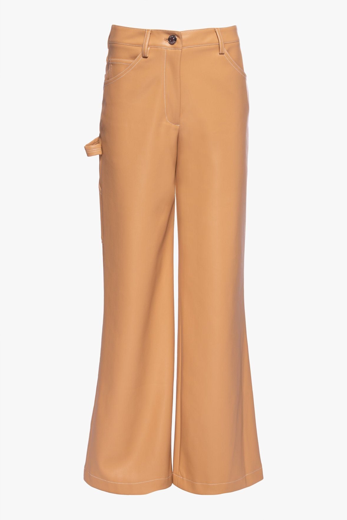 Image DOMINO PANT | DOE VEGAN LEATHER 9 of 9 and Clicking this image will trigger a zoom pop-up