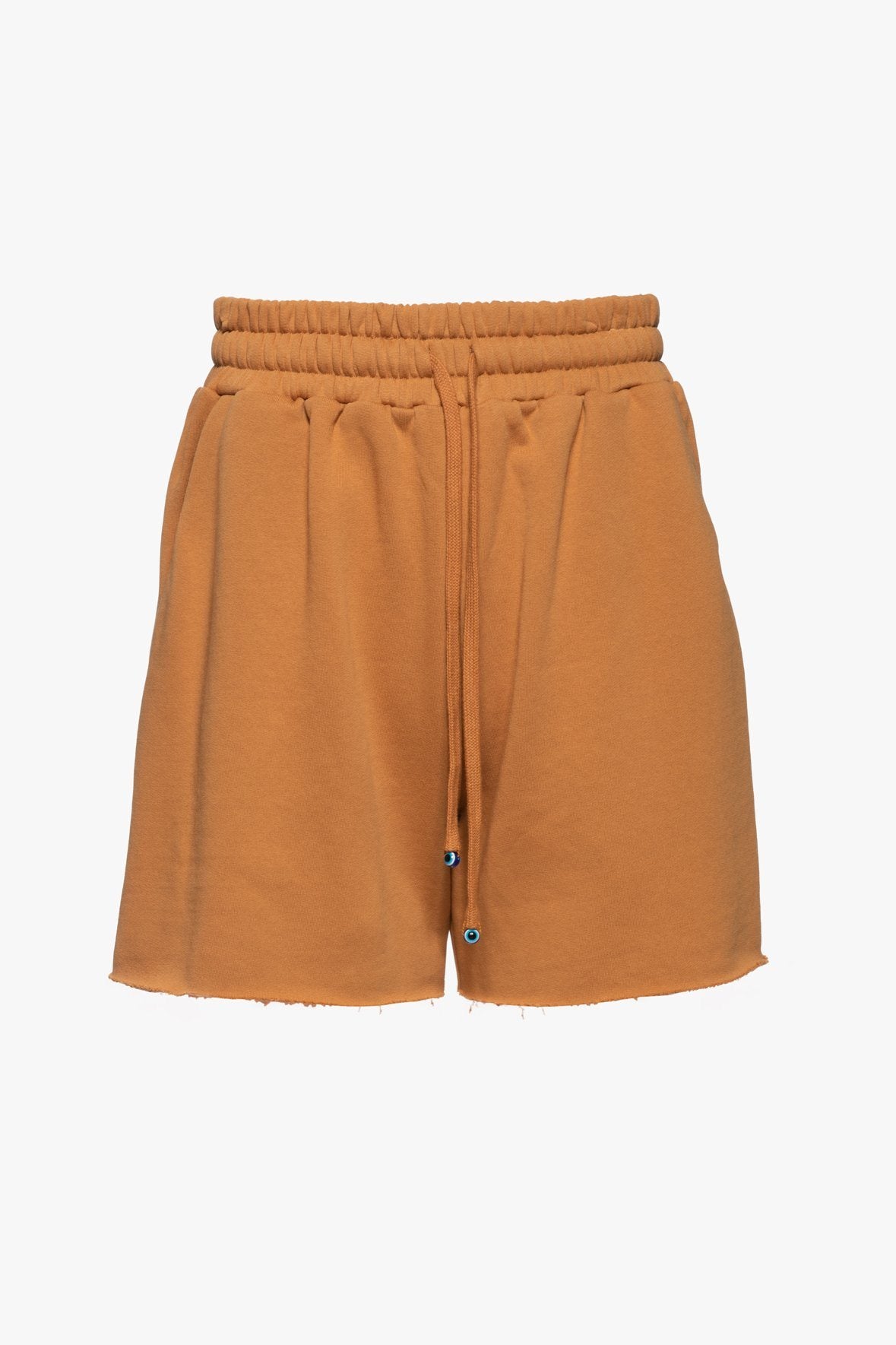 Image DRAWSTRING SWEATSHORTS | CAMEL 7 of 7 and Clicking this image will trigger a zoom pop-up