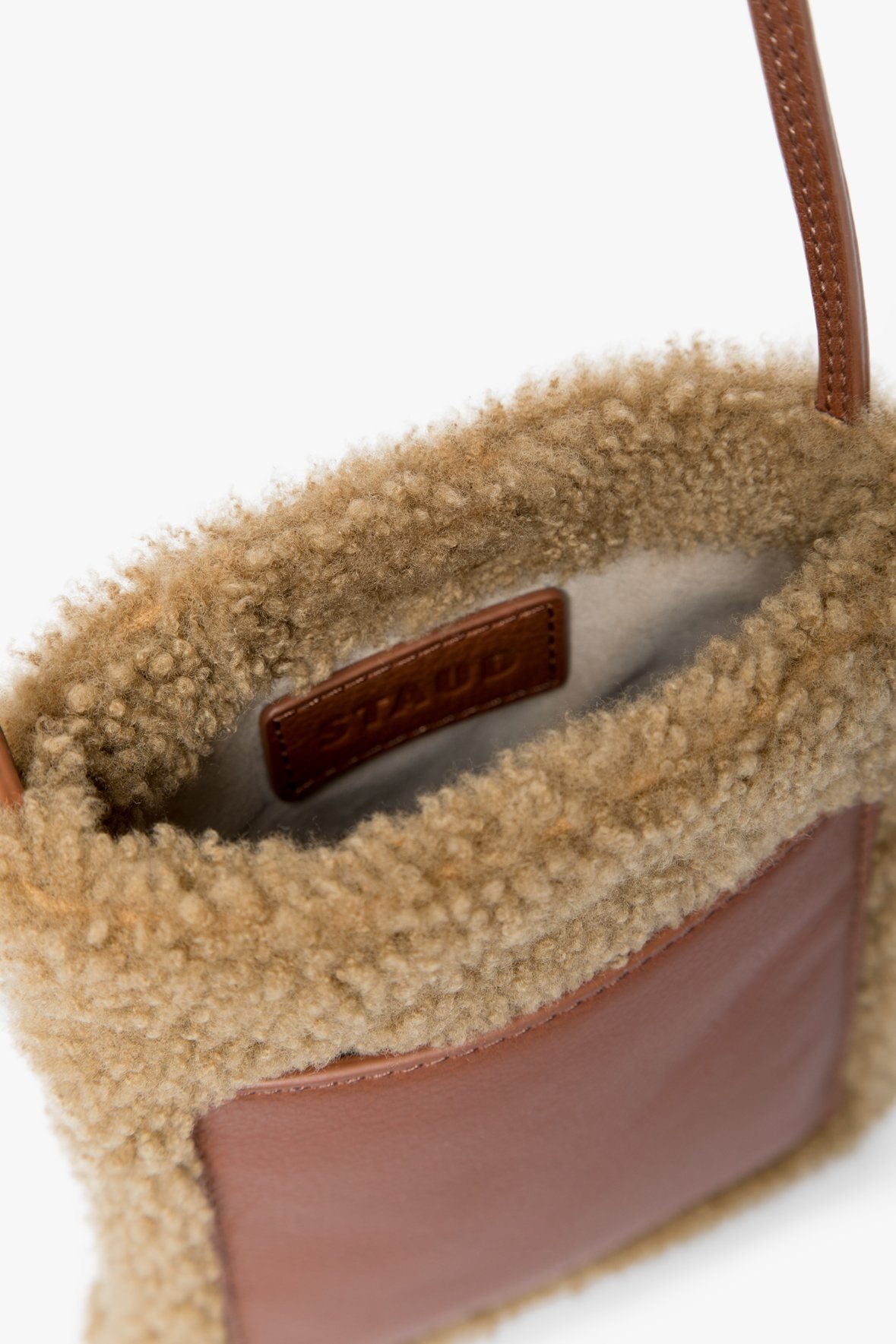 Image EVE PHONE CROSSBODY BAG | NATURAL TAN 7 of 7 and Clicking this image will trigger a zoom pop-up