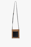 Image EVE PHONE CROSSBODY BAG | TAN BLACK 1 of 7