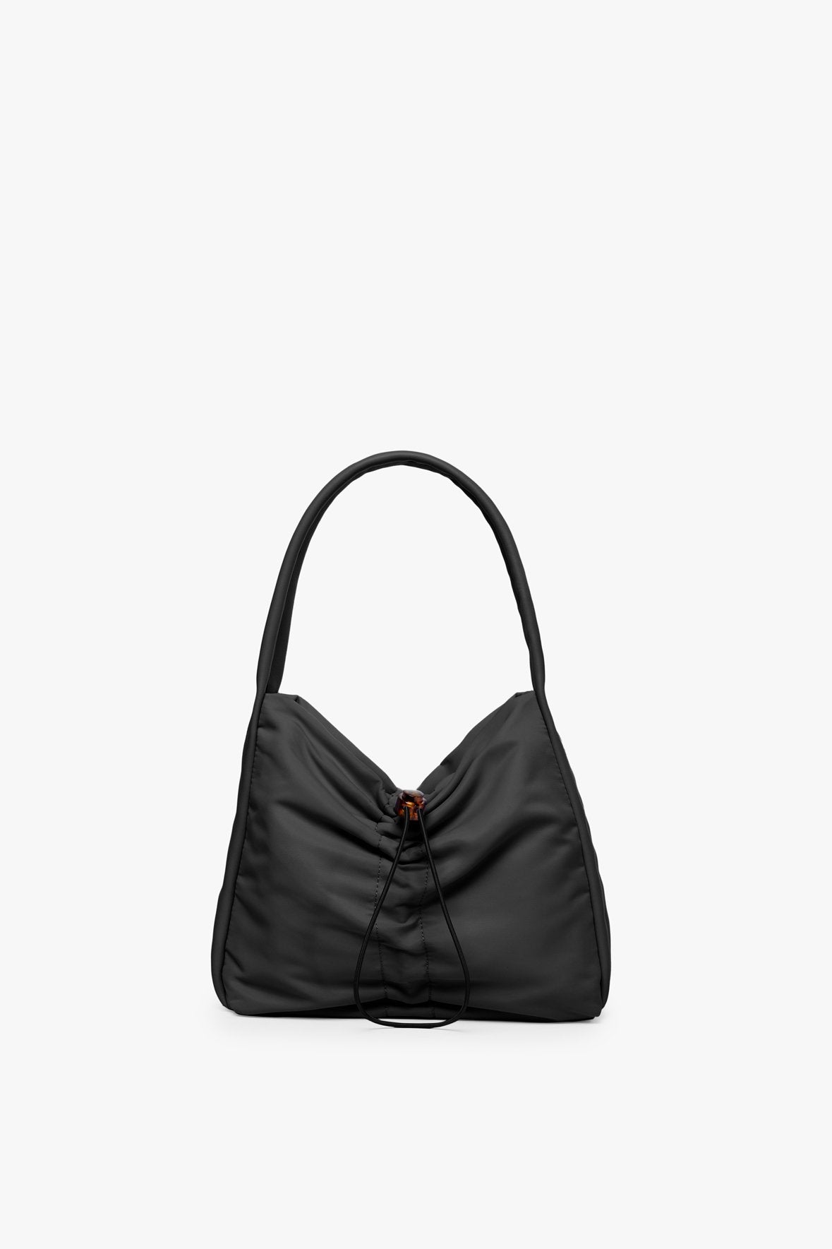 Image FELIX NYLON SHOULDER BAG | BLACK 1 of 7 and Clicking this image will trigger a zoom pop-up