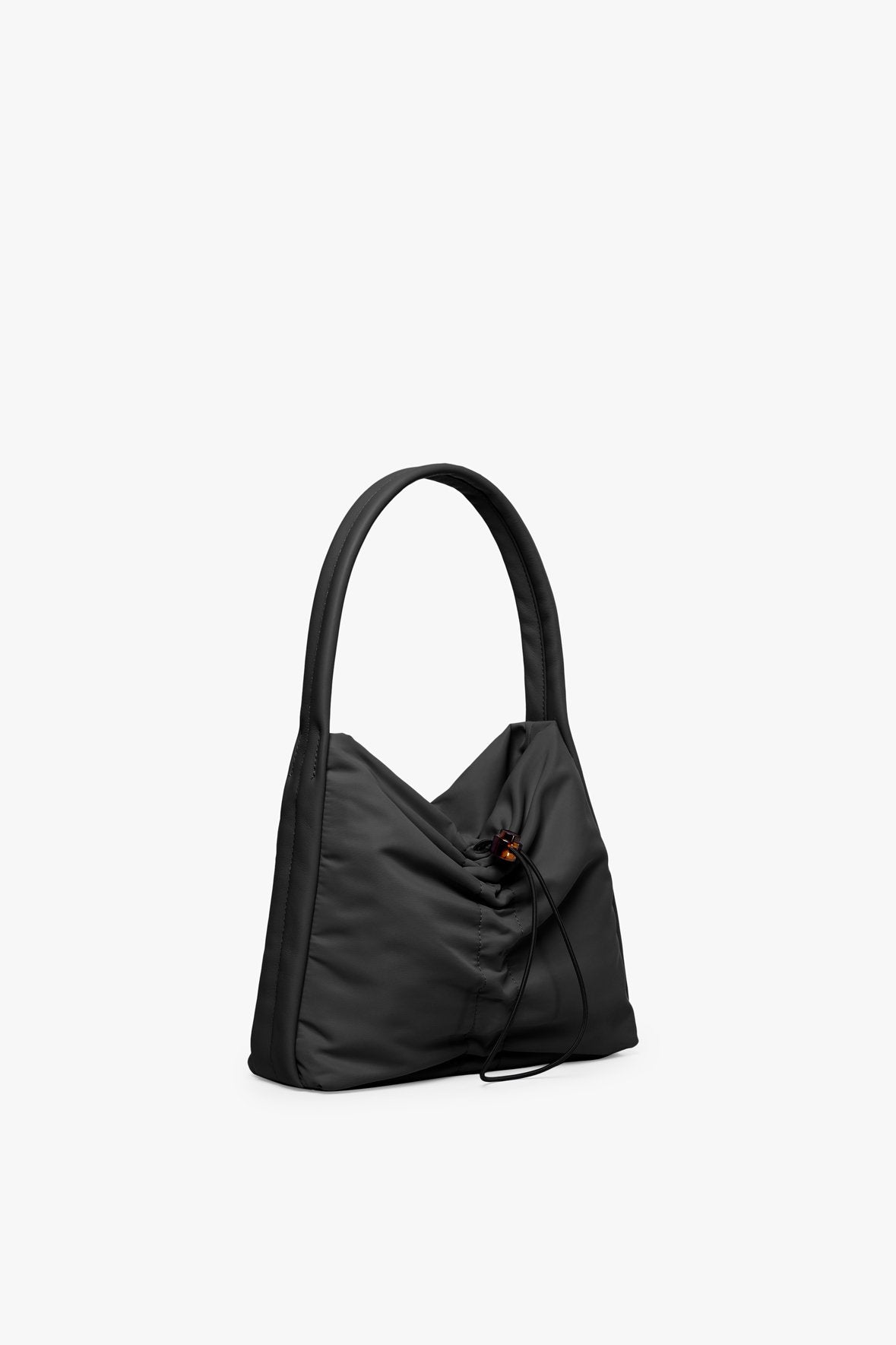 Image FELIX NYLON SHOULDER BAG | BLACK 3 of 7 and Clicking this image will trigger a zoom pop-up