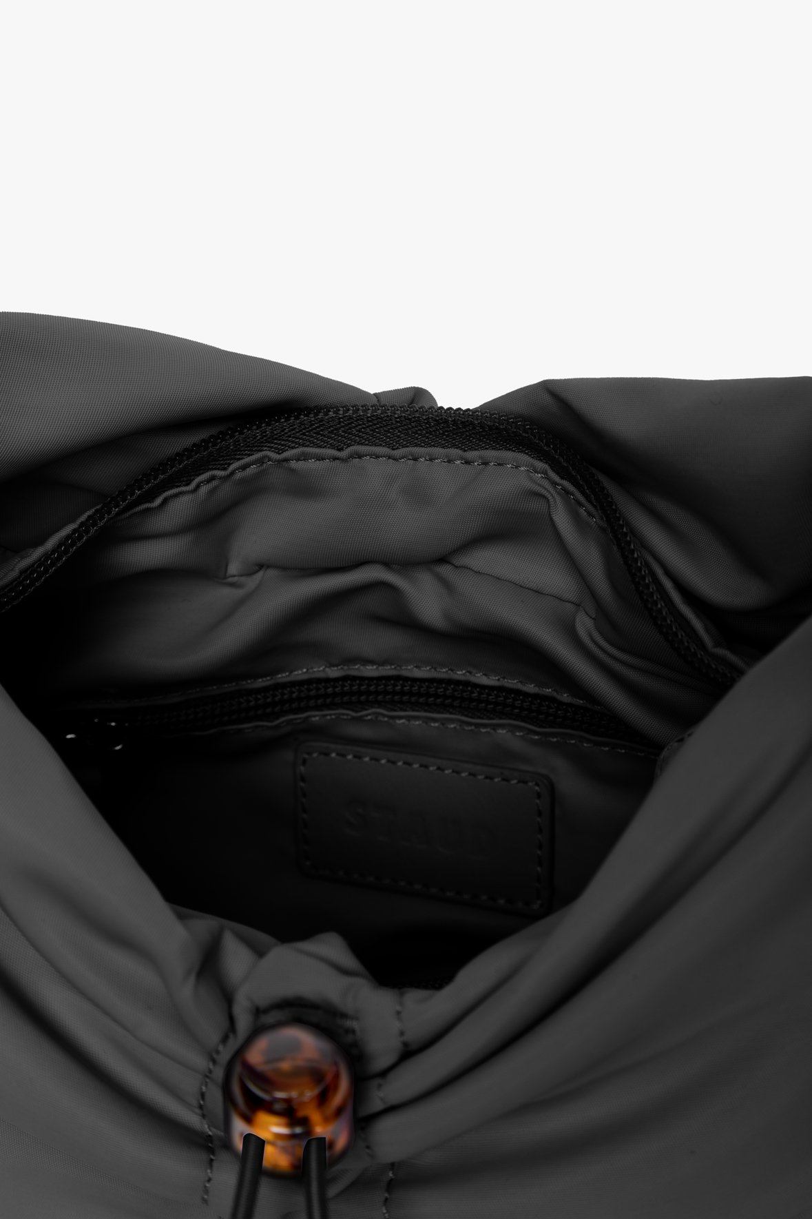 Image FELIX NYLON SHOULDER BAG | BLACK 7 of 7 and Clicking this image will trigger a zoom pop-up