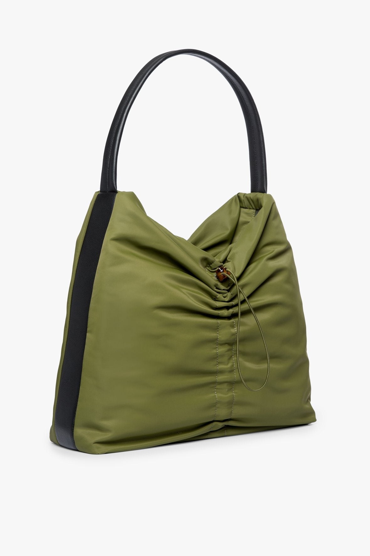 Image FELIX NYLON TOTE | OLIVE 3 of 6 and Clicking this image will trigger a zoom pop-up