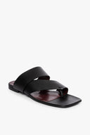 Image FLY FLAT SANDAL | BLACK 1 of 4