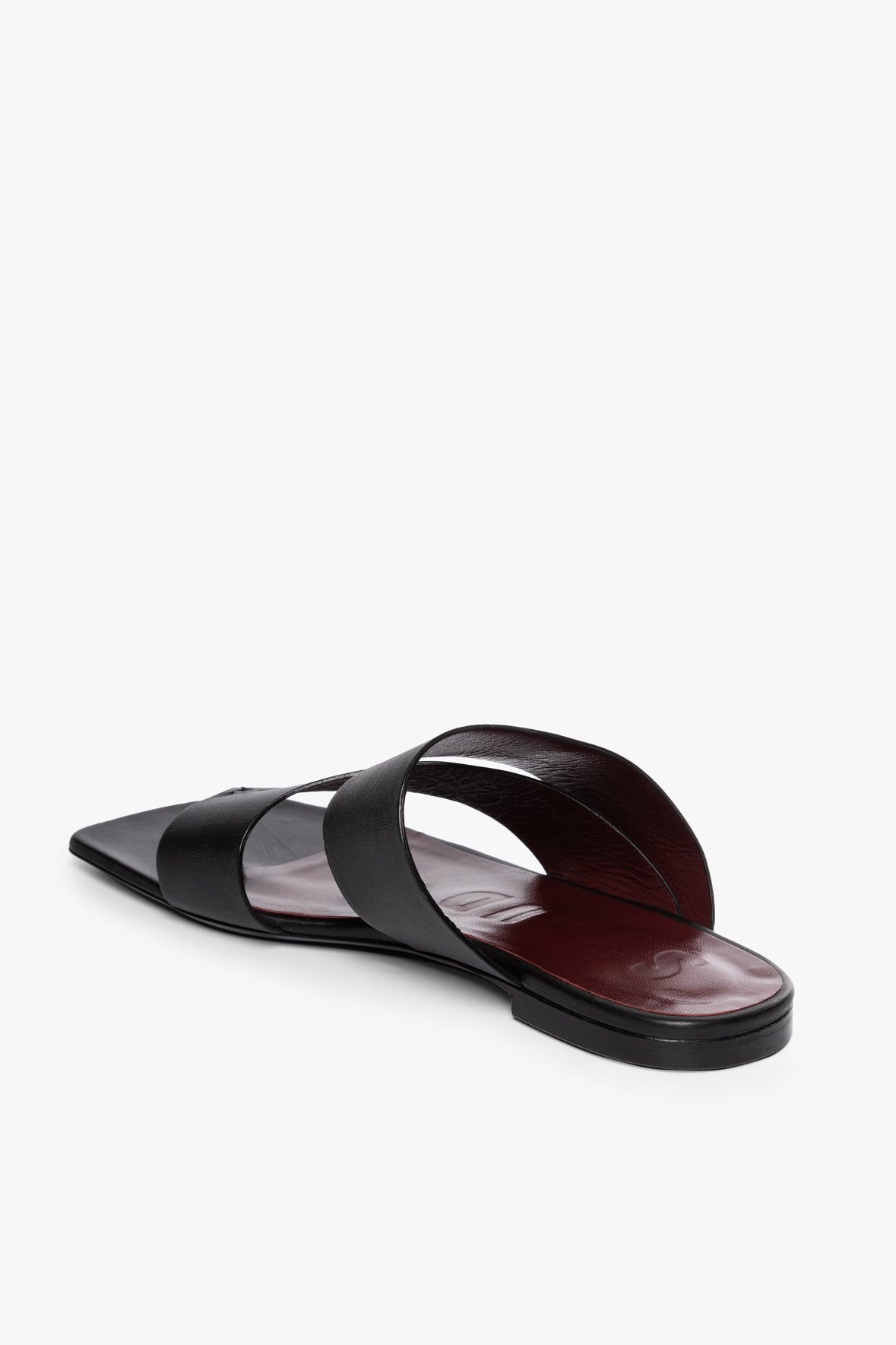 Image FLY FLAT SANDAL | BLACK 4 of 4 and Clicking this image will trigger a zoom pop-up