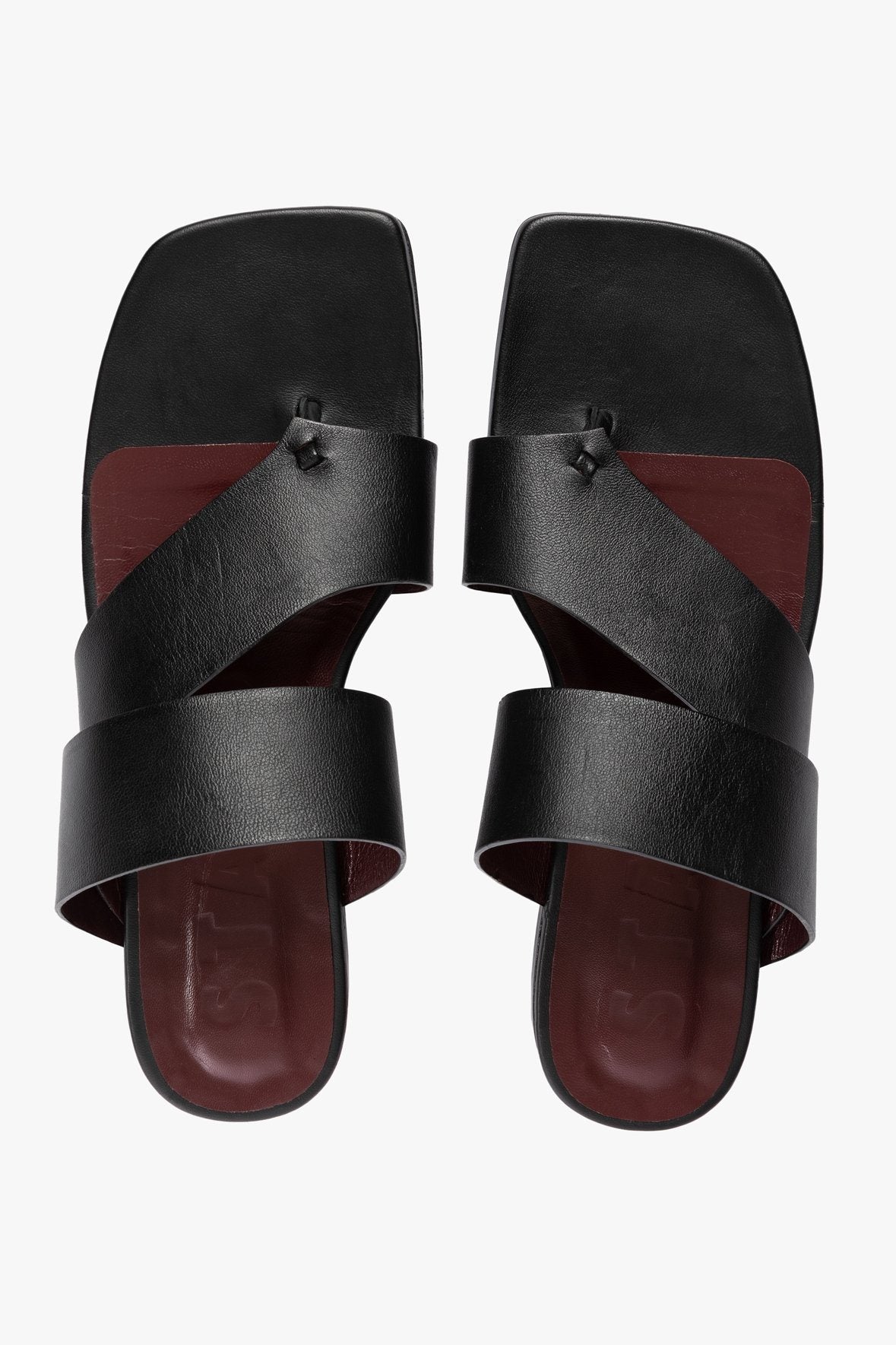 Image FLY FLAT SANDAL | BLACK 3 of 4 and Clicking this image will trigger a zoom pop-up