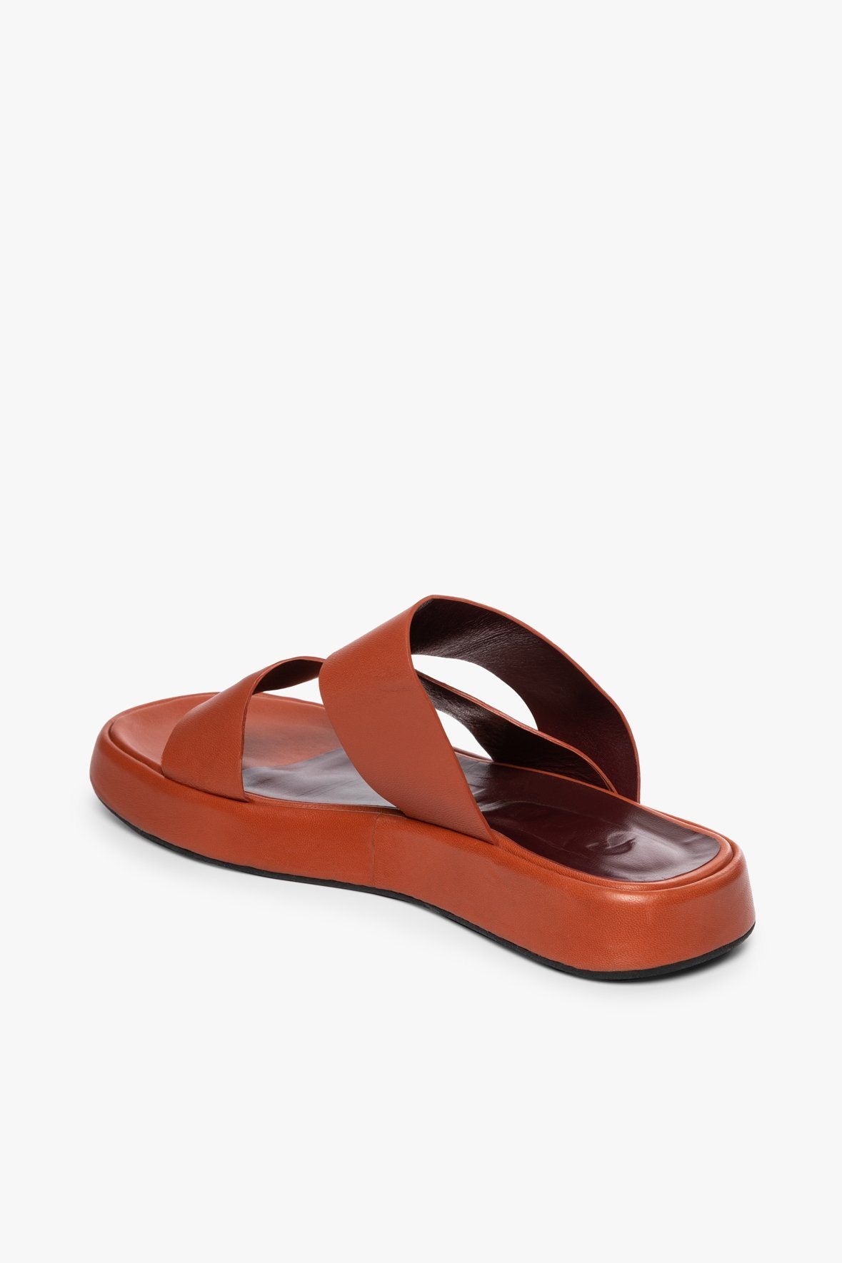 Image FLY FLATFORM SANDAL | RUST 6 of 6 and Clicking this image will trigger a zoom pop-up