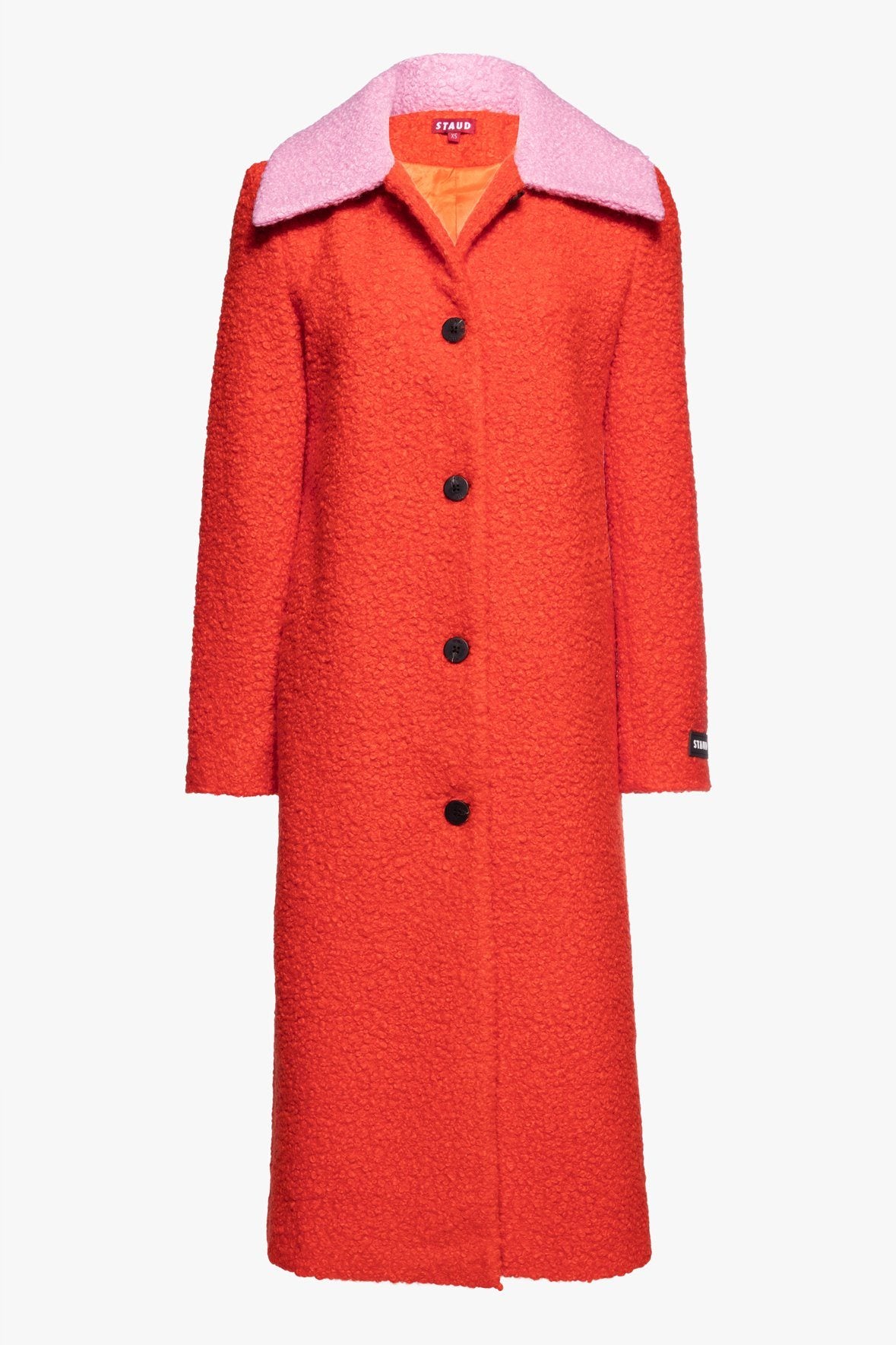 Image FRANKIE COAT | ROSEBUD POPPY 10 of 10 and Clicking this image will trigger a zoom pop-up