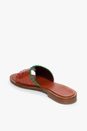 Image GENIE SANDAL | SADDLE CROC EMBOSSED MULTI 4 of 4