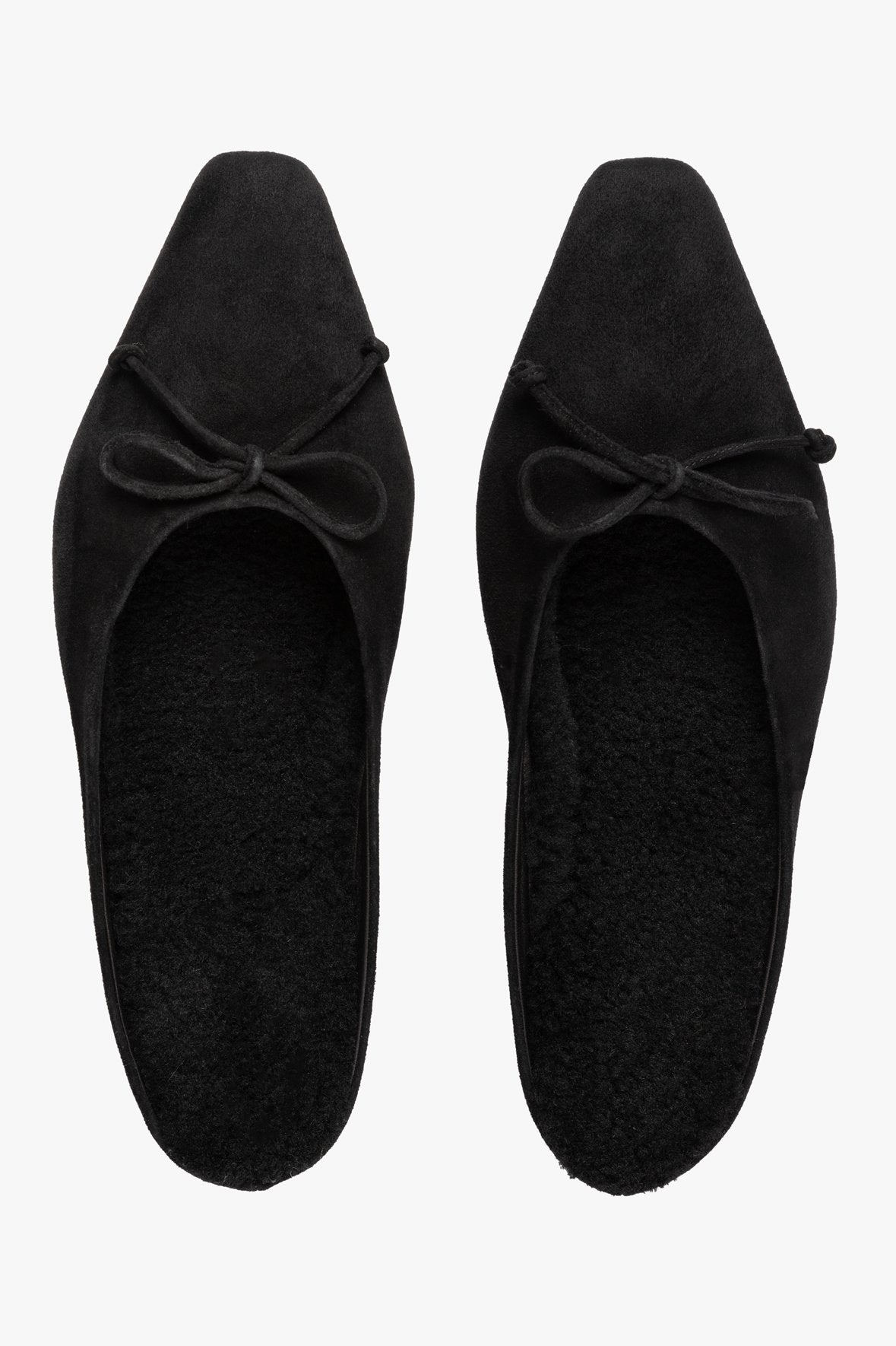 Image GINA SHEARLING LINED MULE | BLACK 4 of 4 and Clicking this image will trigger a zoom pop-up