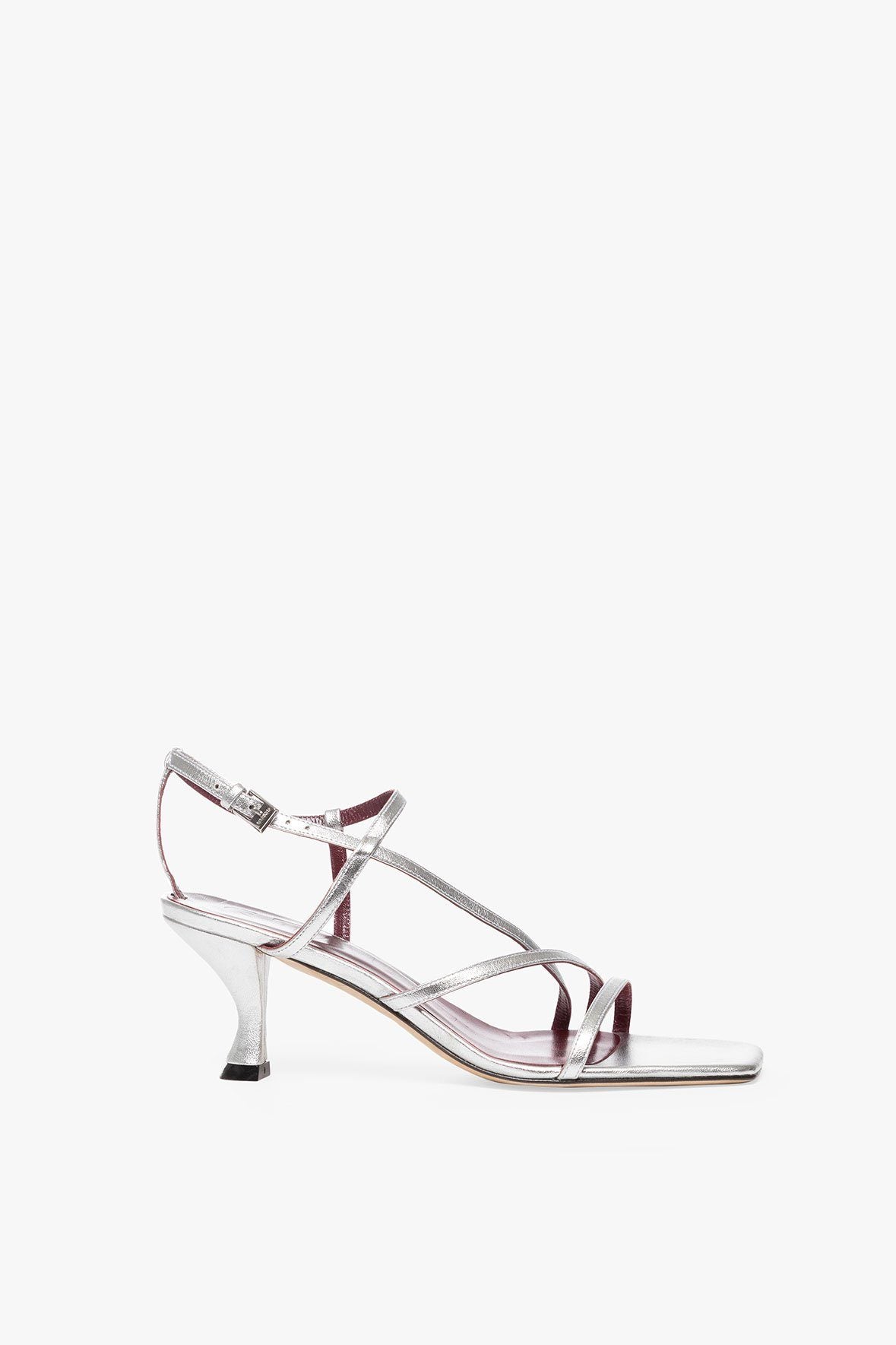 Image GITA SANDAL | SILVER METALLIC 4 of 6 and Clicking this image will trigger a zoom pop-up