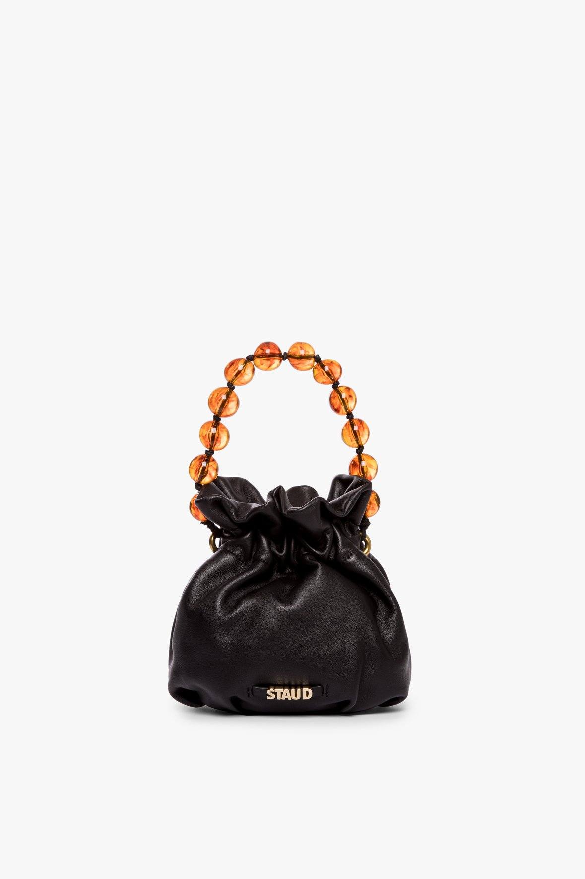 Image GRACE RESIN CROSSBODY BAG | BLACK 6 of 7 and Clicking this image will trigger a zoom pop-up