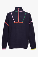 Image HAMPTON SWEATER | NAVY MULTI 9 of 9