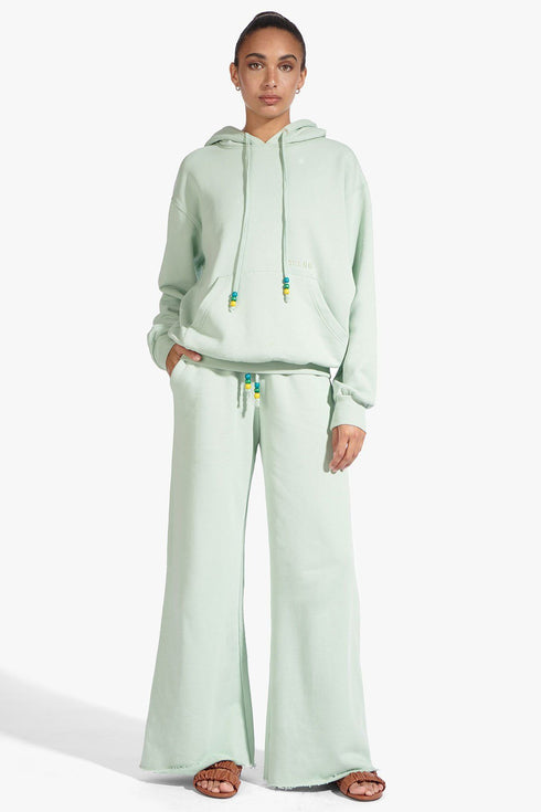 Go to WIDE LEG SWEATPANTS SAGE view 1