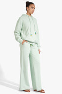 Image WIDE LEG SWEATPANTS | SAGE 4 of 6