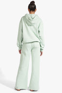 Image WIDE LEG SWEATPANTS | SAGE 6 of 6