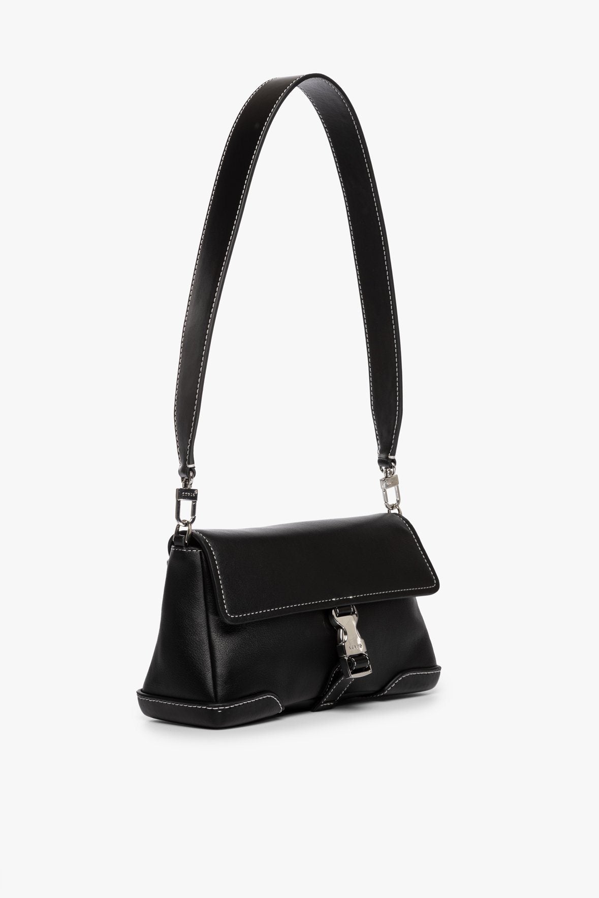 Image IZZY CONVERTIBLE SHOULDER BAG | BLACK 3 of 10 and Clicking this image will trigger a zoom pop-up