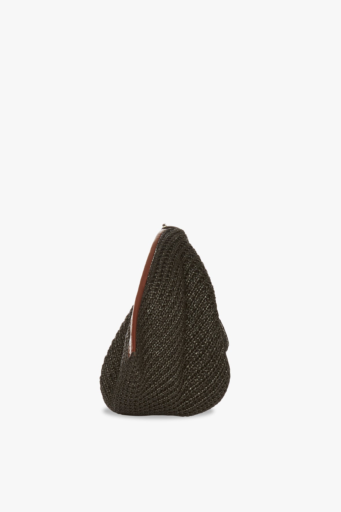 Image JETSON RAFFIA BAG | BLACK MAHOGANY 4 of 8 and Clicking this image will trigger a zoom pop-up