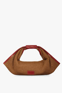 Image JETSON RAFFIA BAG | TAN SCARLET 6 of 8