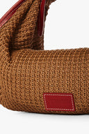 Image JETSON RAFFIA BAG | TAN SCARLET 7 of 8